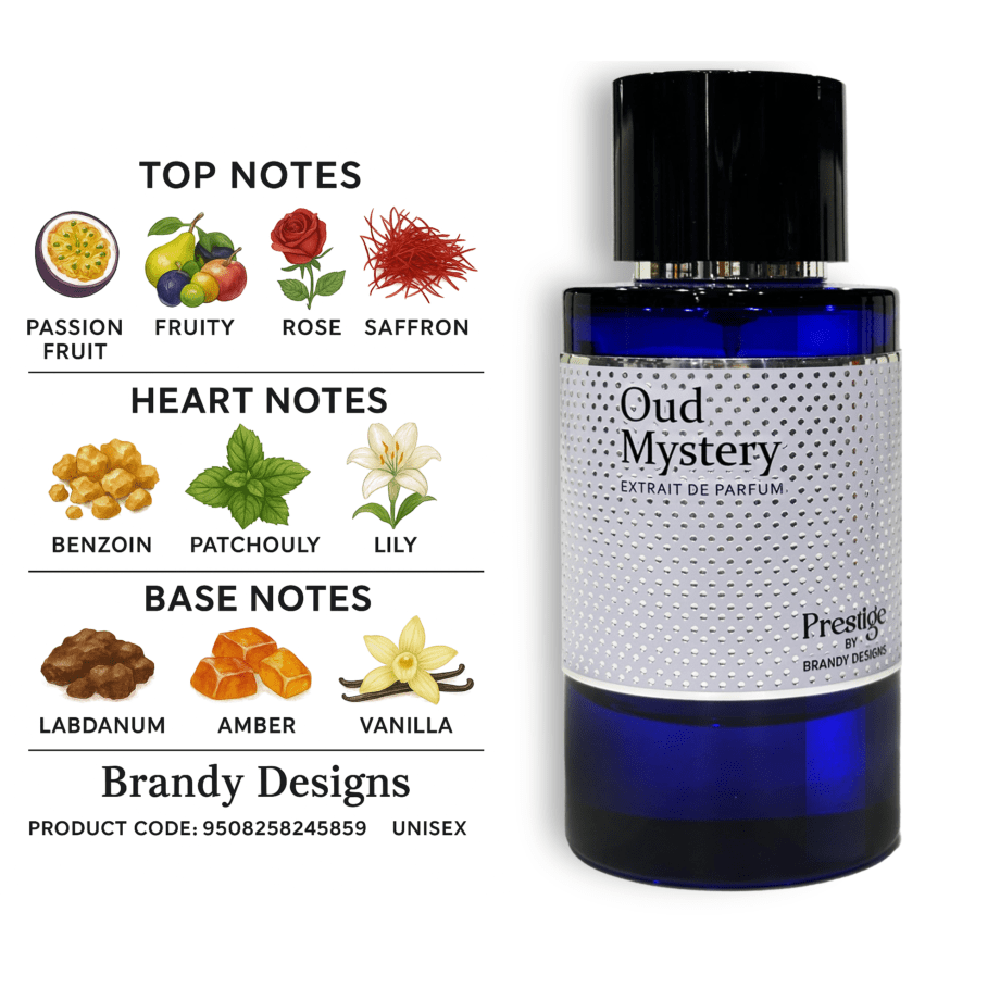 Brandy Designs Prestige Oud Mystery Extrait de Parfum 100ml