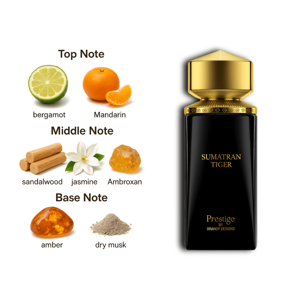 Brandy Designs Prestige Sumatran Tiger Extrait de Parfum 100ml