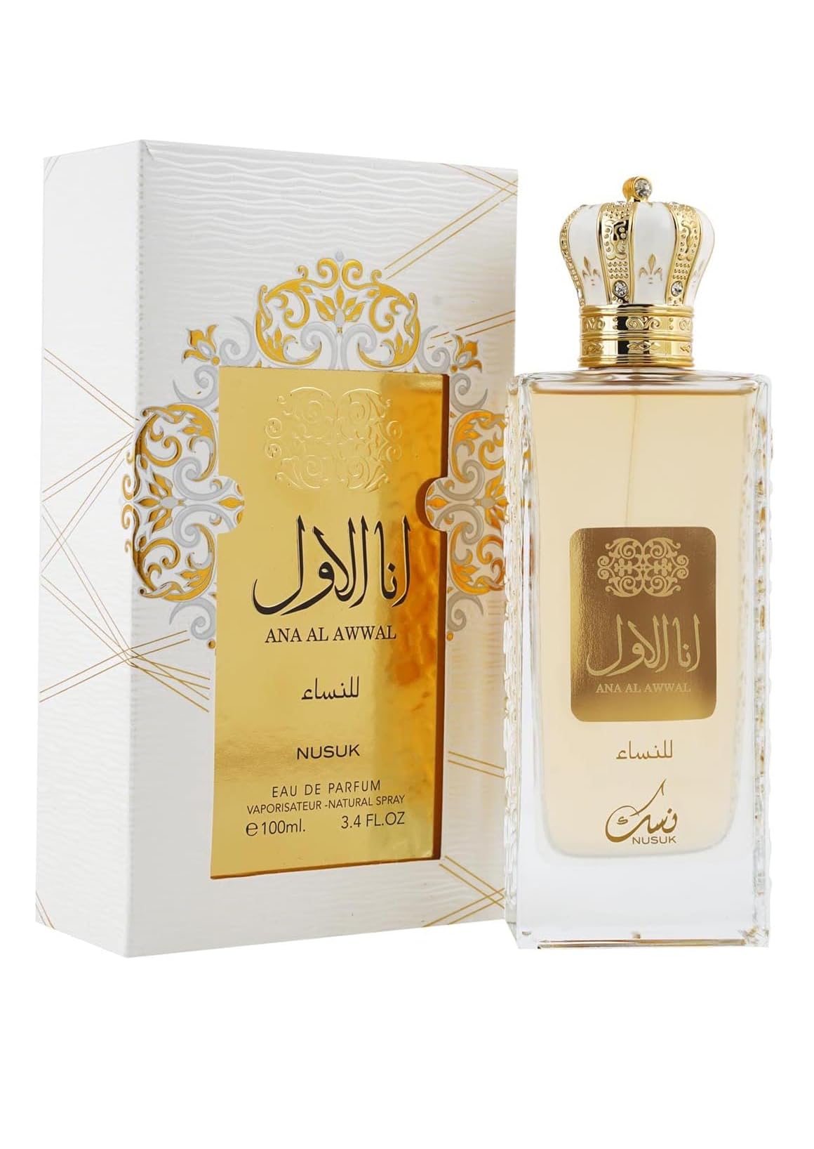 Nusuk Ana Al Awwal Perfume 100ml EDP Spray for Women