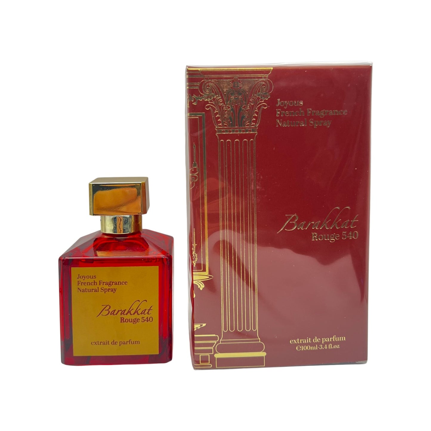 Joyous Barakkat Rouge Rouge 540 Extrait De Parfume 100ml