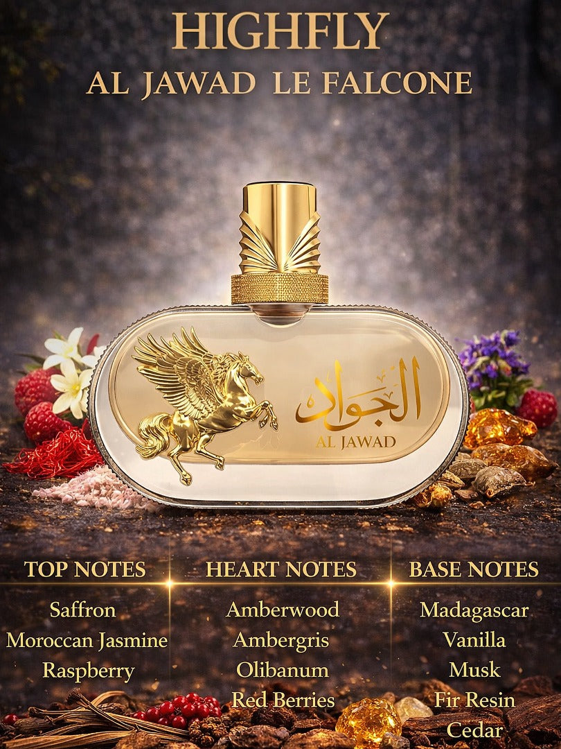 Le Falcone Highfly Al Jawad Eau De Parfum 80ml ? Luxury Men?s Fragrance