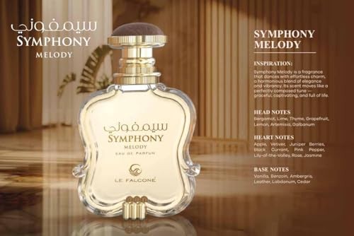 Le Falcone Symphony Melody Eau De Parfum 100ml ? Raspberry Rose Vanilla Perfume