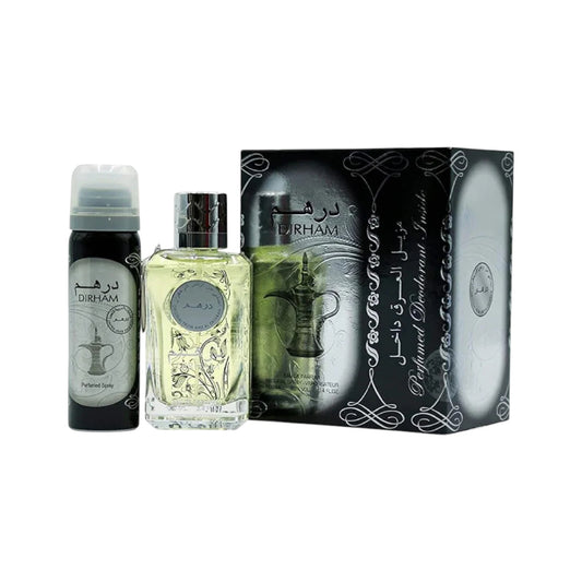 Ard Al Zaafaran Dirham EDP Spray 100ml + Deodorant Spray 50ml