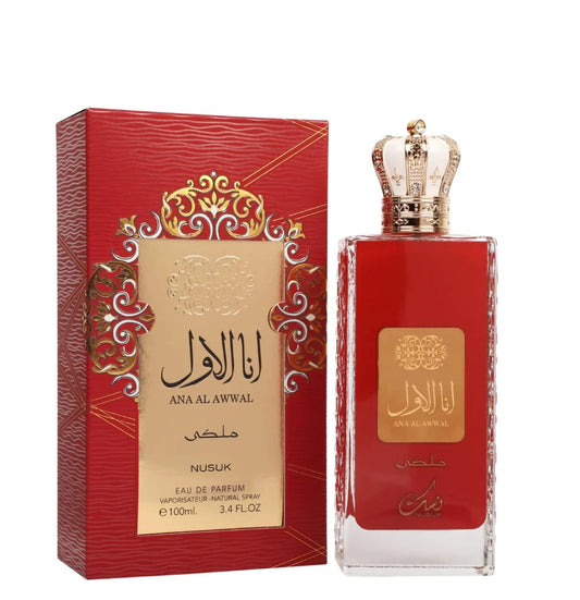 Nusuk Ana Al Awwal Rouge Perfume 100ml EDP Spray for Women