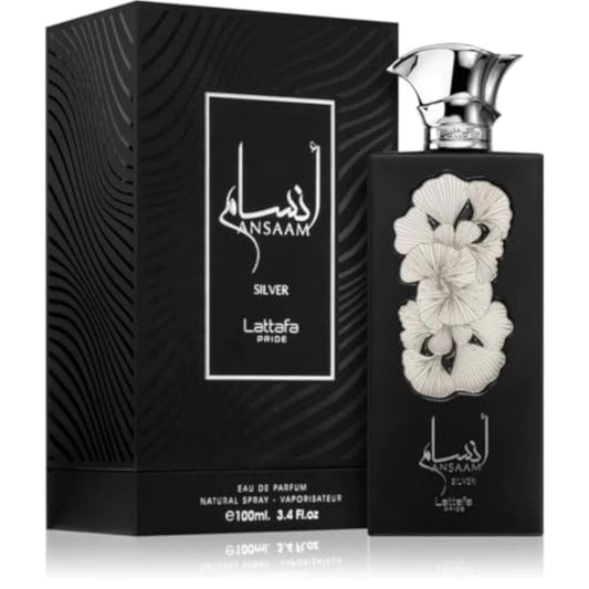 Lattafa Ansaam Silver EDP Spray 100ml