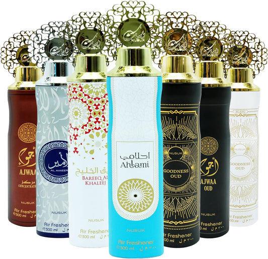 Nusuk Air Fresheners 300ml (Box of 12)